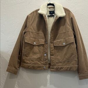 H&M Cream Sherpa Jacket